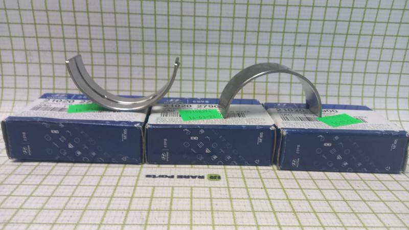 Вкладыши коренные 0.5 Kia Hyundai 2.0 2.2