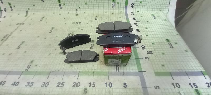 Колодки тормозные передние Honda Civic Crx Integra
