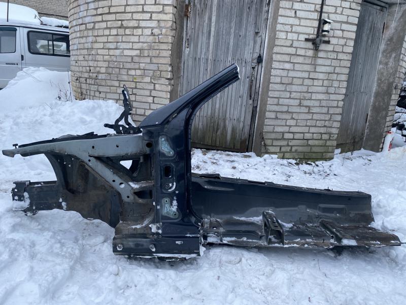 Порог со стойкой левый для Mercedes Benz